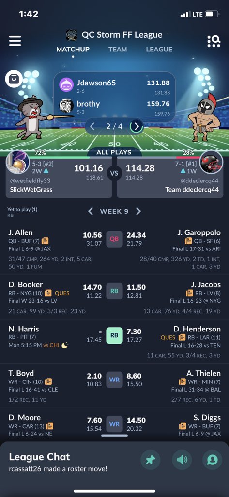 J_BoneZero's tweet photo. I swear Harris better get me the dub tonight. https://t.co/Kw5EMjKzJp
