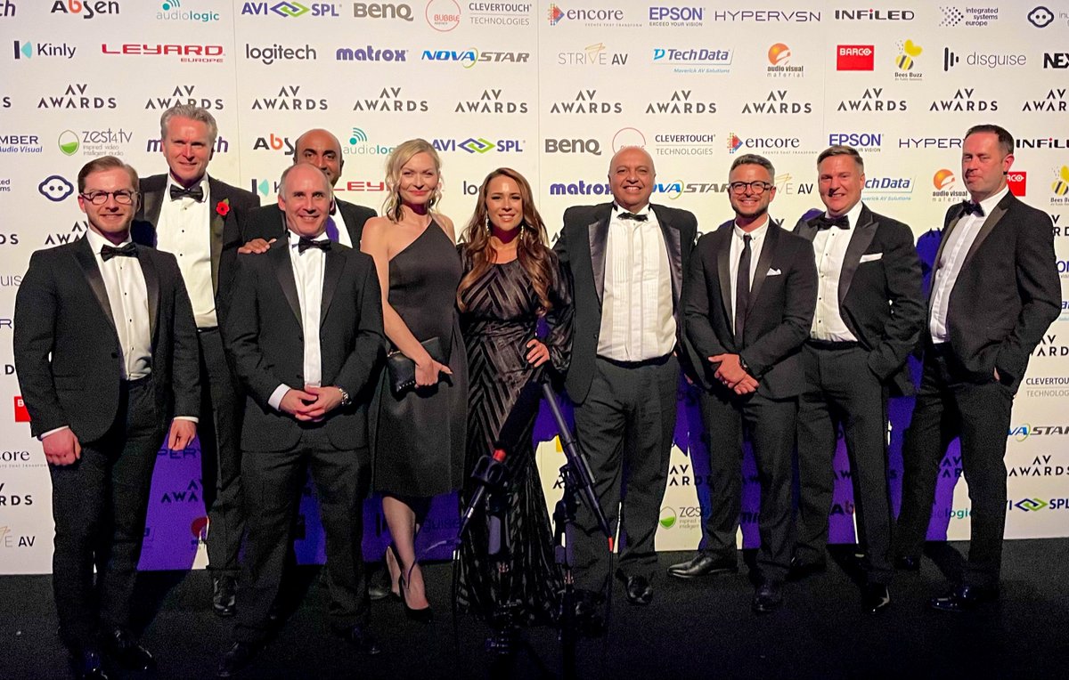 We were delighted to attend the AV Awards 2021 last Friday as part of the team shortlisted for the Education Project of the Year that delivered the new £12m Enterprise Hub at the University of Hertfordshire. Read more here: aurafutures.com/insights/av-aw…