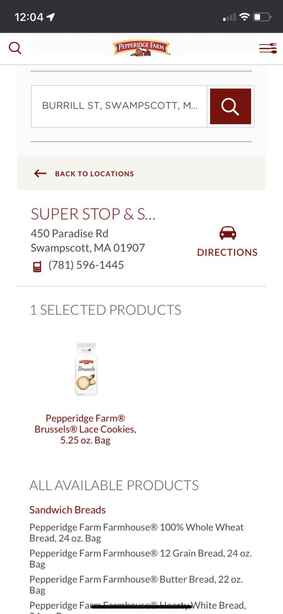 HeyLunchbox78's tweet photo. @TheCousinMike listened to last weeks podcast. This right from @PepperidgeFarm website these are right down the road. https://t.co/uKodAJW08h
