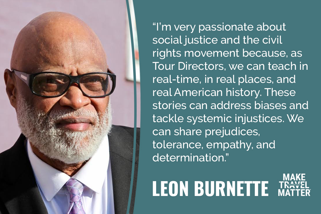 TreadRightOrg's tweet photo. We had the pleasure of speaking with Leon Burnette, the visionary behind the Pathways Project, about his wealth of experience in music and travel, his longstanding pursuit of social and racial justice, his passion for mentorship, and the lack of diversity in the Tour Guide space. https://t.co/XPYo6A5XLT
