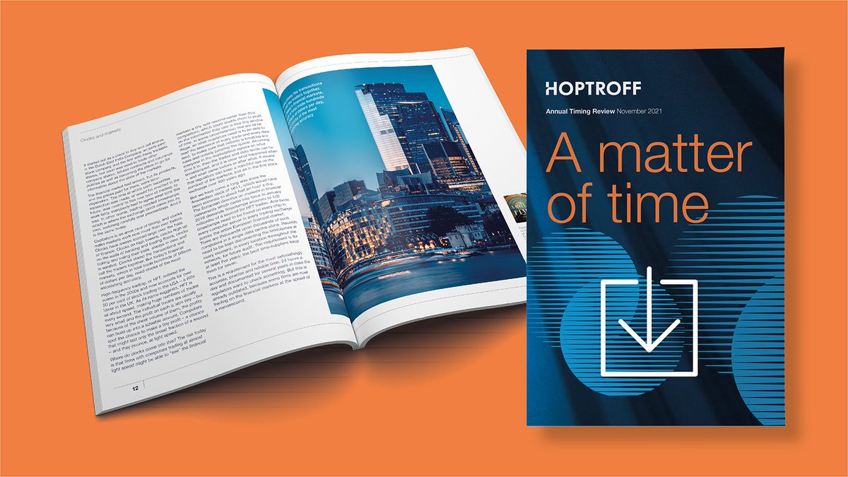 Hoptroff's tweet photo. As #fintech evolves, so too does the need for #traceability in timestamping and accuracy in #timesynchronisation. Read our ebook now: https://t.co/mkW5oqRI2e https://t.co/lFq1wNlnna