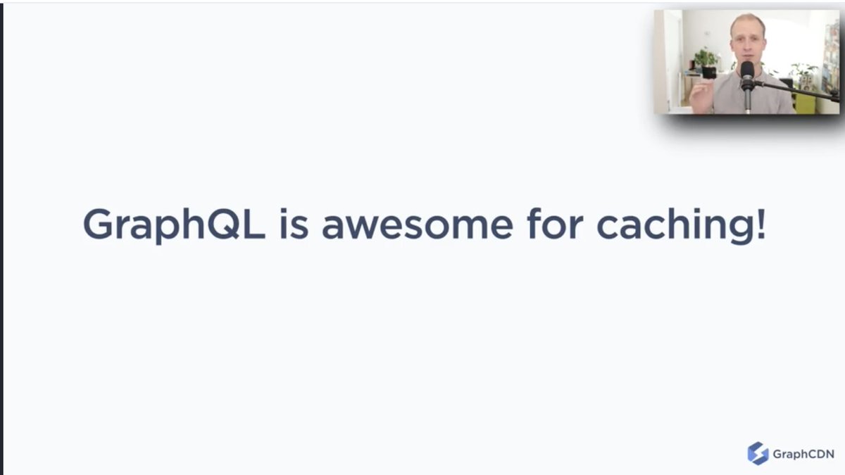 sfedov's tweet photo. @mxstbr: "GraphQL's APIs predictability matched with strict schema makes it awesome for caching" @QCon https://t.co/cv3nVYdndH