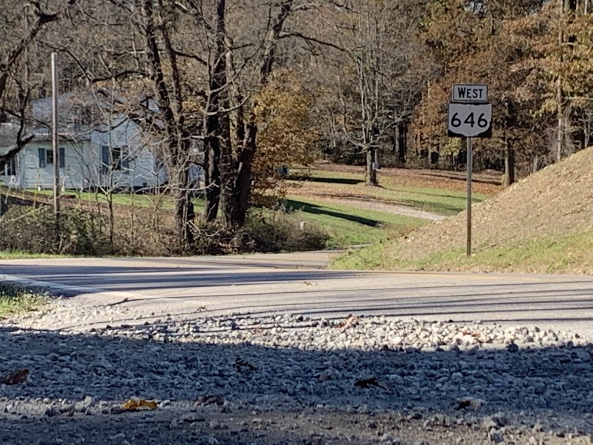mbruning81's tweet photo. .@ODOT_EasternOH really focuses on safety, especially with all the extra traffic from the oil and gas industry. Improvements at SR 646 at Toker Rd included cutting back the hillside and brush to increase sight distance. #LoopOnLocation https://t.co/5bVG8FdRQN