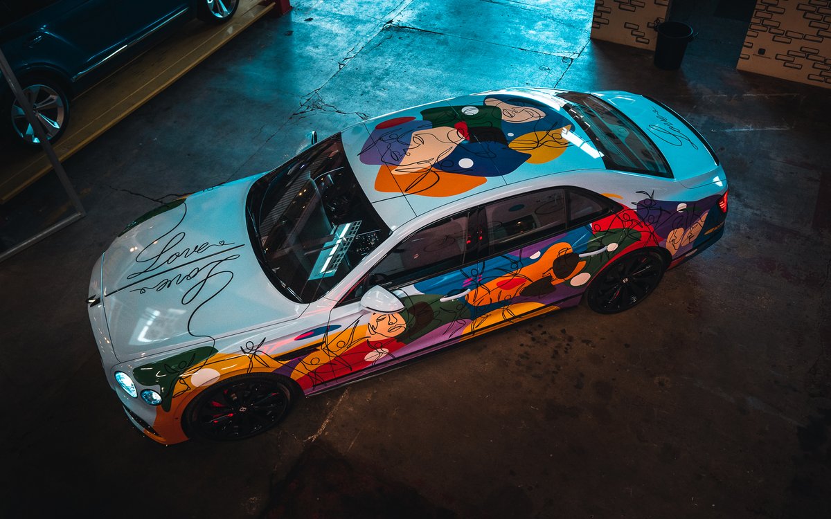 BentleyComms's tweet photo. Today we say goodbye to the UK fleet #UnifyingSpur. Thank you to everyone who captured the car on its programme of external activities, and to those who waved, smiled and appreciated the positive messages spread. https://t.co/ujorbUu41y