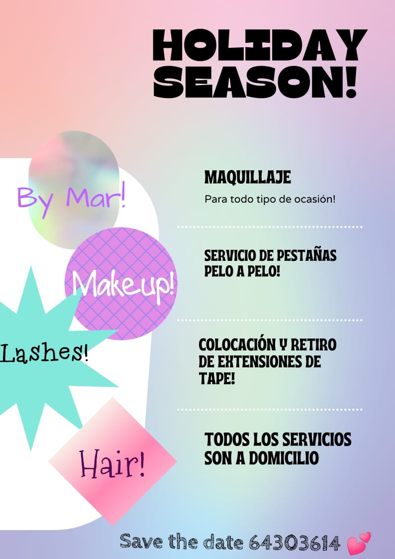 Claudia39907994's tweet photo. Amigos mi hija Mar Escamilla, pone pestañas, extensiones, hace maquillajes a domicilio si me ayudan con retuit mil gracias y a la orden!! @kLM76GUILLER @Rubiabella90 @LaGldmz @RicQC503 https://t.co/2VvJE5149F
