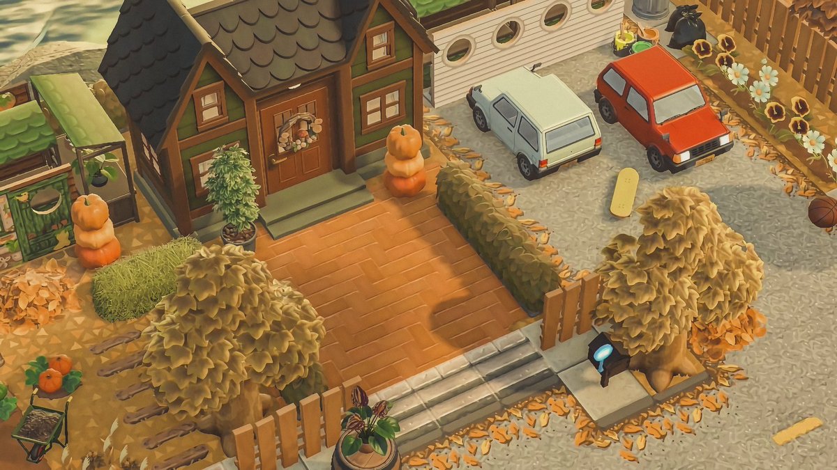 tinysaplings's tweet image. made my own driveway 🚗
——

#acnh #ACNHDesigns #acnhinspo