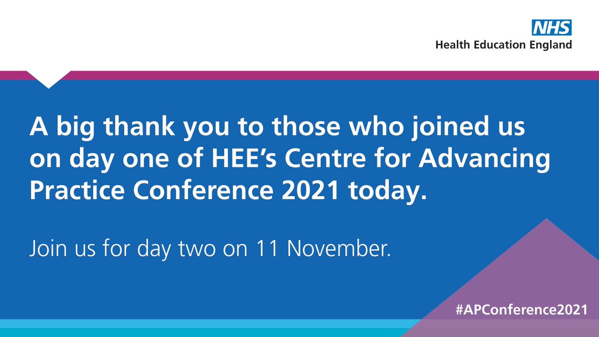 NHSE_WTE's tweet image. We&apos;re already looking forward to day two on Thursday #APConference2021