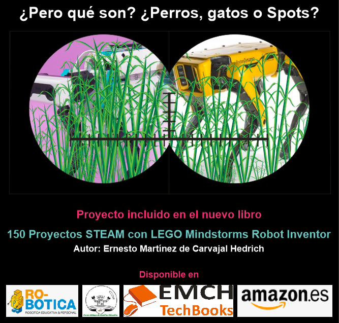 emartinezch57's tweet image. Crea tu propia versión de Spot con LEGO Mindstorms Robot Inventor.
#LEGOMindstorms #EMCHTechBooks @Robotica_rocio  @RO_BOTICA_