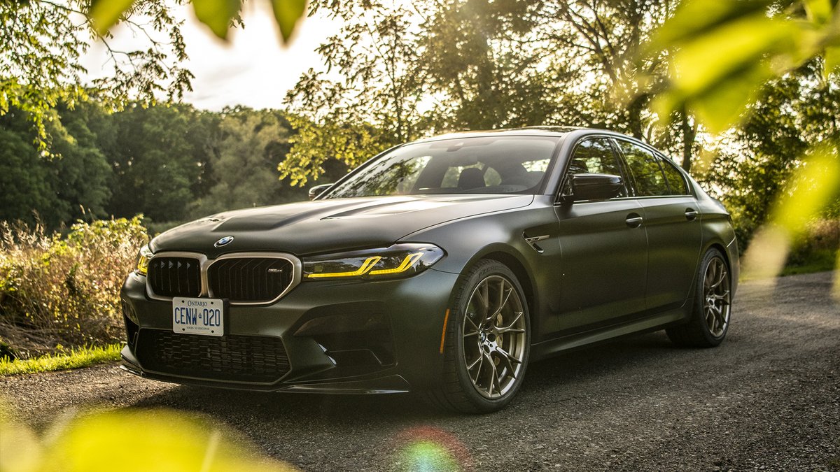 bmwcanada's tweet photo. A powerful point of view. 
📷 @scarfonephoto  
#MPoweredMonday #BMW #M5CS https://t.co/XlrukLT1J3