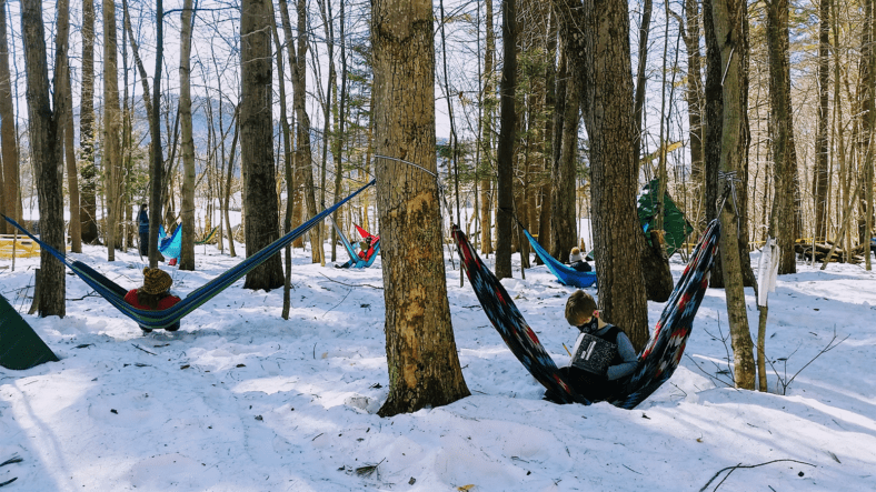 GuastiJackson's tweet photo. In this #TeachersInAmerica podcast, meet fourth-grade teacher Hannah French, who has moved many of her classes into the woods nearby where her students engage in location-specific challenges, journaling, and free play. https://t.co/kvKzYGdKyC https://t.co/MkpZHROcTD