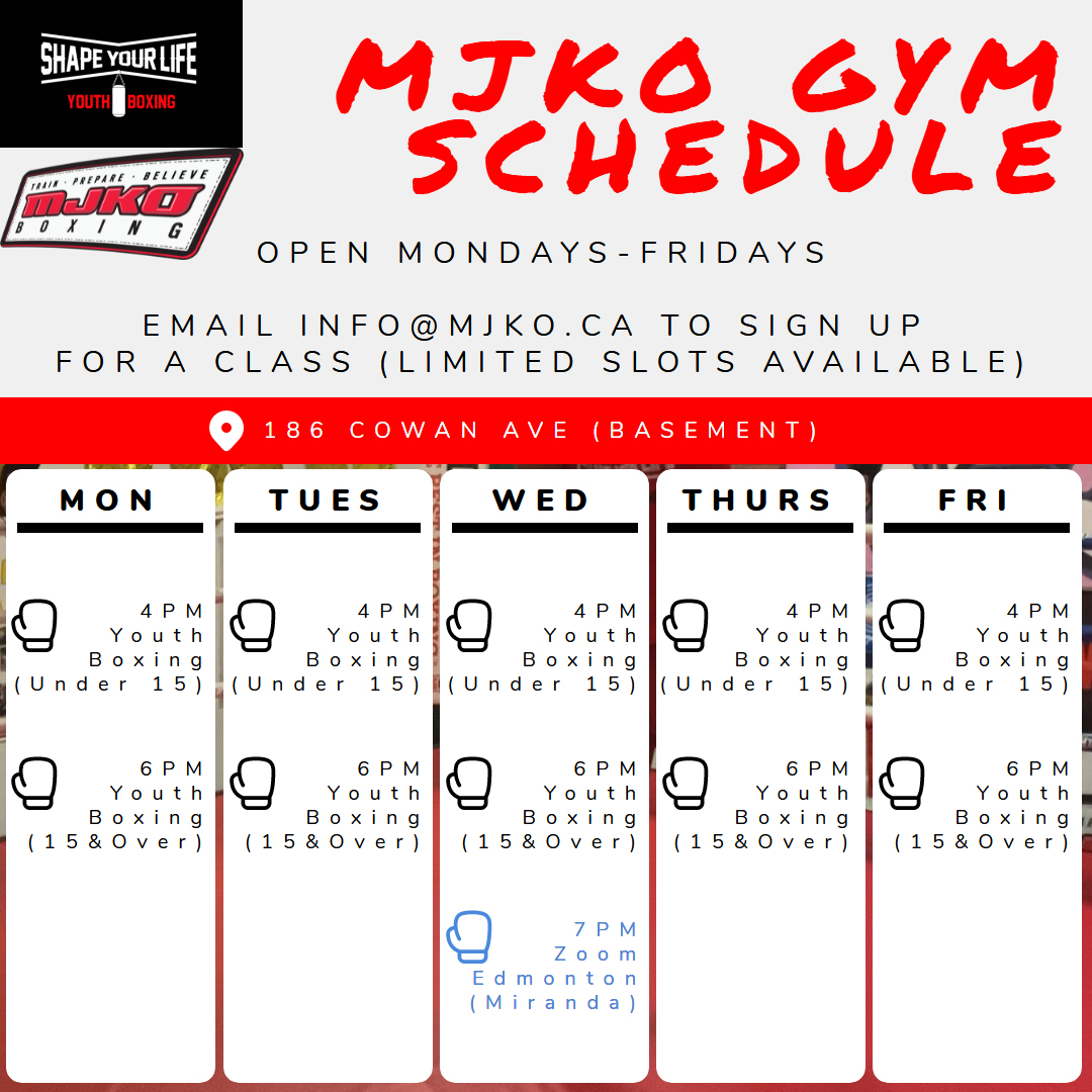 SYLboxing's tweet photo. SYL & MJKO community. Here's the schedule for the rest of 2021.
MJKO is back in person training youths in the gym.
Remember to follow MJKO on YouTube. We upload all our content onto the MJKO YouTube channel.
#MJKOBoxing #SYLBoxing #MJKO #SYLyouth #live #schedule #boxing https://t.co/XCRr9a7lqK
