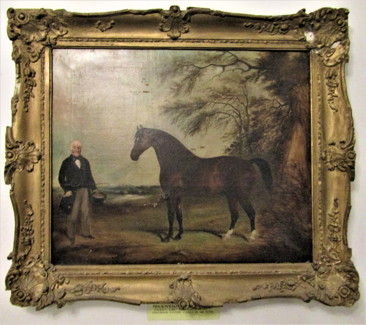 SteveWeatherill's tweet photo. Recognising and respecting working animals. Weatherill's Prickwillow - Performer's Taylor and Nelly by Sir Peter, 1847 East Yorkshire. #HackneyHorse https://t.co/tTAJsKY6UI