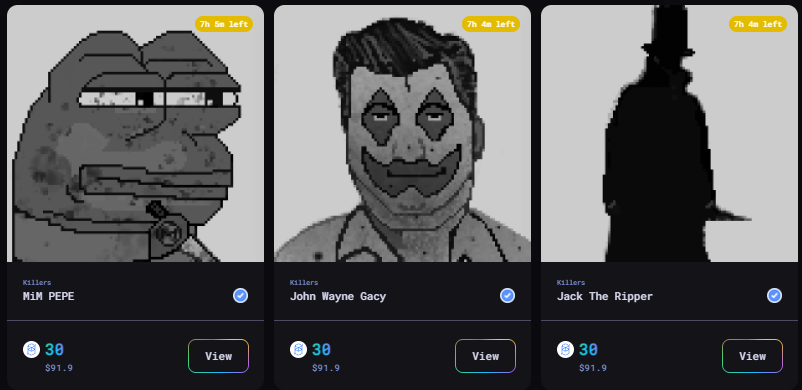 KillersFTM's tweet photo. A Small group has formed to stop the terror of MiM Pepe. His thirst for $Spell is never quenched.. "Buy the blood!" He screams, Plunging his knife into the paperhanded mongrels of $FTM.. Gacy and The Ripper have yet to be discovered by local officials.. https://t.co/bW7pVUKhfu