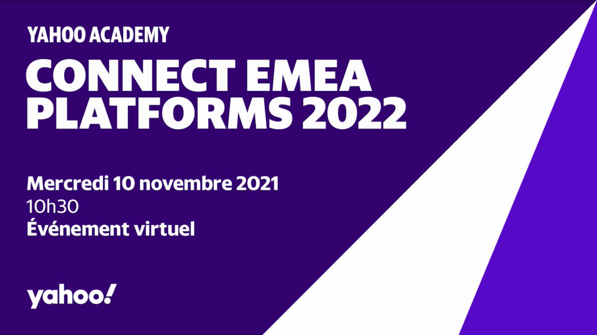 Embarquez dans un voyage de 2h à travers le monde programmatique. Explorez les tendances et les innovations pour 2022 : avis d’experts, actus des plateformes, cas pratiques, et bien plus encore ! Réservez votre place : bit.ly/2Z7R2ZY