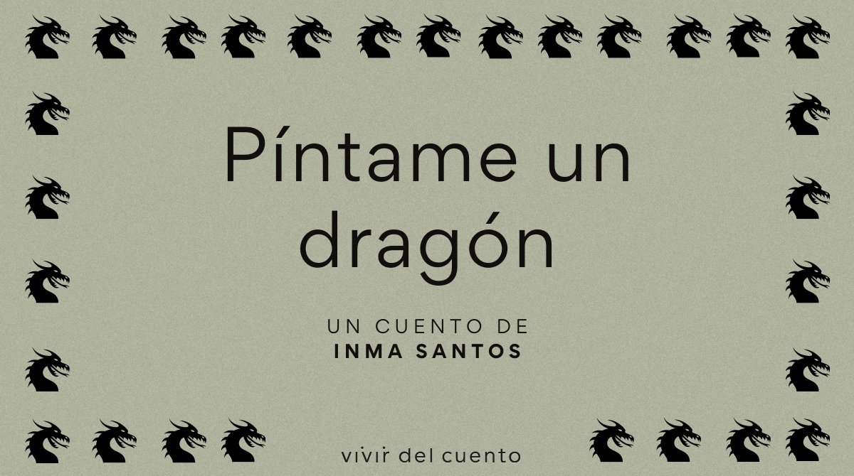 vivirdelcuento_'s tweet photo. Hoy traemos un #cuento hecho de recuerdos y olvidos.🐲 "Píntame un dragón", de @Isantosherrera, atraviesa la línea que separa la realidad más descarnada, la que representa la enfermedad del Alzheimer, y la fantasía, por donde vuelan #dragones de papel. https://t.co/VK0DCBJuHb https://t.co/gJQILtLd3f