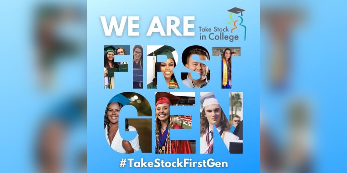 TSinCollege's tweet image. Today is #FirstGeneration College Celebration Day!

To all of our first-gen Take Stock in College scholars, we acknowledge your hard work and determination as you blaze a new trail for yourself, your family, and your community: instagram.com/p/CWBfRhTJuiA/ 

#FirstGen #CollegeStudent