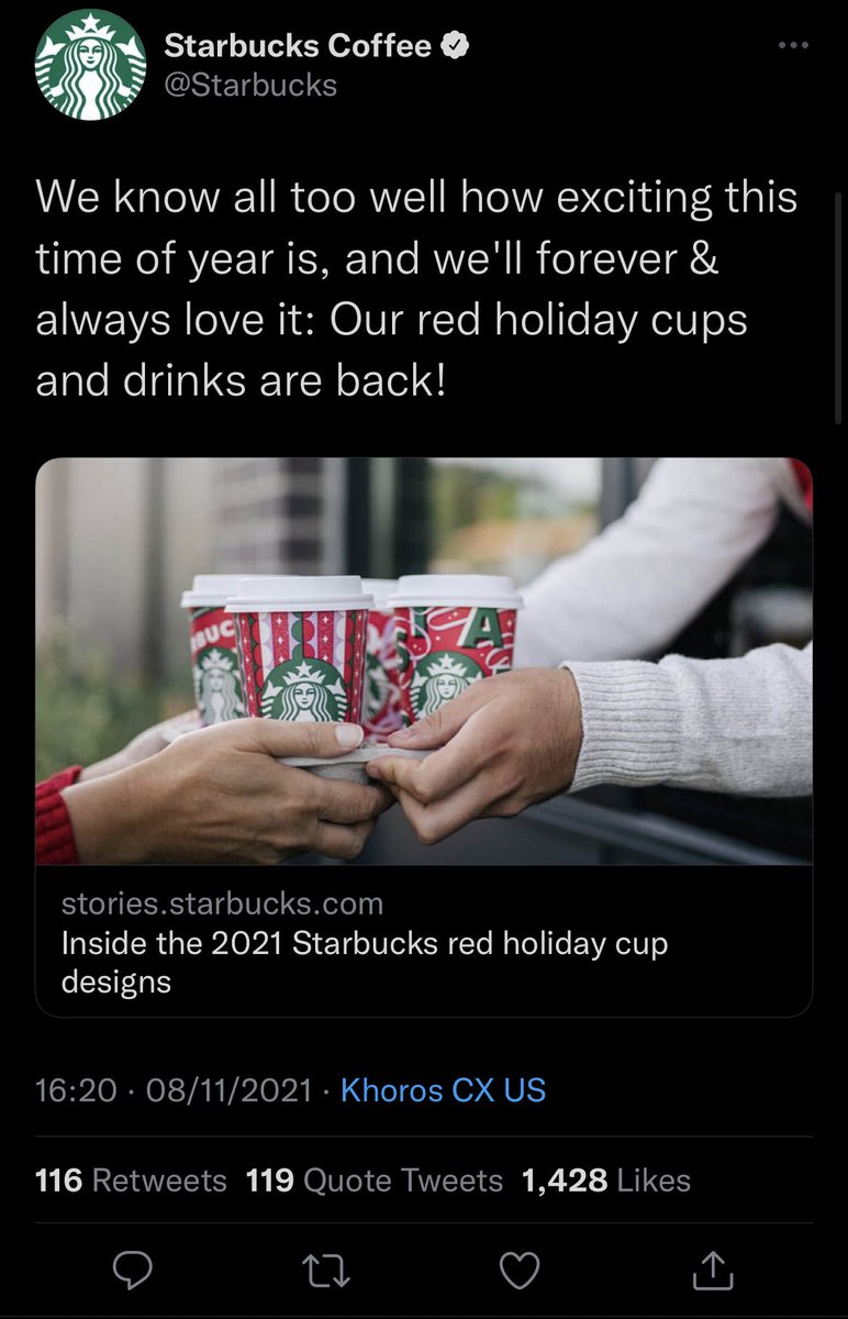 IT’S OFFICIAL, IT’S HAPPENINGGG

I CAN’T WAIT TO DRINK MY TAYLOR SWIFT THEMED STARBUCKS DRINK WHILE LISTENING TO RED (TAYLOR’S VERSION) ON RELEASE DAY IN MY RED (TV) ALL TOO WELL SCARF