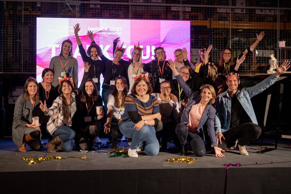 simplificator's tweet image. Over the weekend 3 of our colleagues took part in #herHACK Switzerland’s largest female hackathon with over 200 participants.
They won 2nd place for their prototype of a digital job interview training tool.
Congrats from the rest of your team at #Simplificator!
#WomenWhoCode