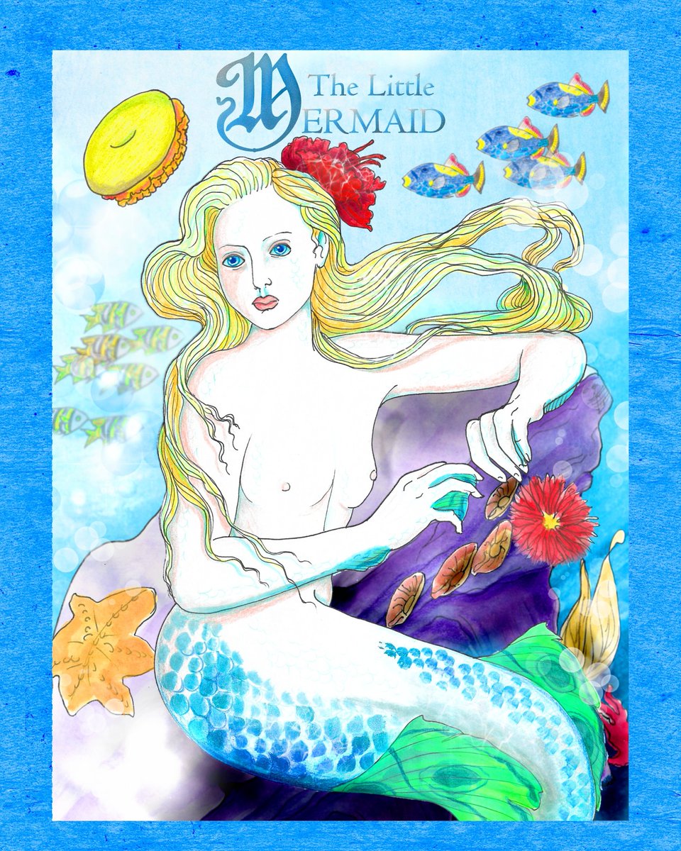 DuBarryBooks's tweet photo. My next published title The Little Mermaid as written by Danish author Hans Christian Andersen
Hardcover: https://t.co/JWpEx0tncg
Paperback: https://t.co/dqIQczPDsa

#thelittlemermaid  #hanschristianandersen #fairytale #illustration #mermaid #mermaids #dubarrybooks https://t.co/qwBoJO2d8y