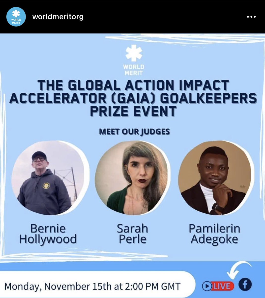 Pamilerin's tweet photo. Super proud about this one #WorldMeritOrg https://t.co/nQDfKdL5UC