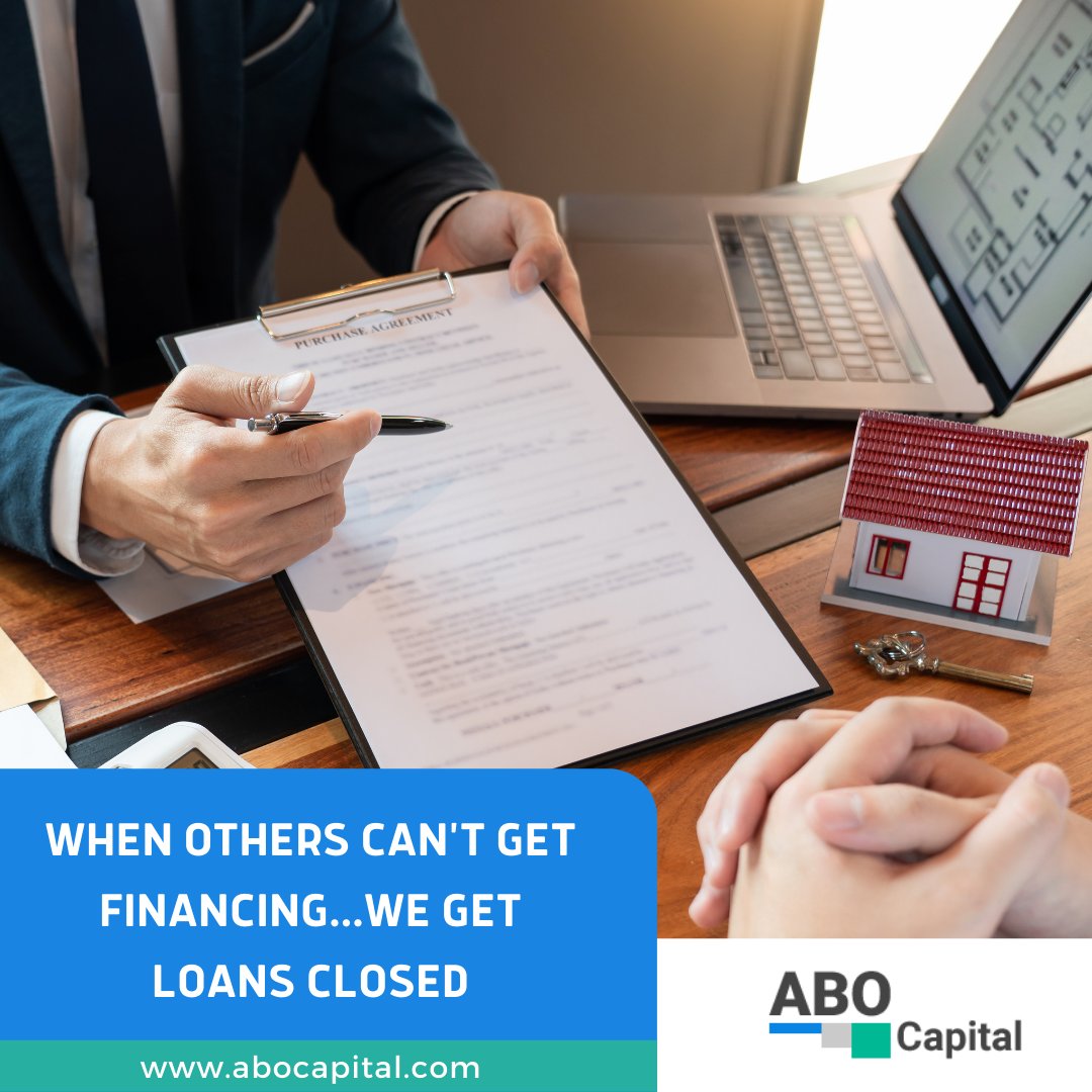AboCapital's tweet photo. We make sure we don't leave any loan unclosed. Abo Capital is dedicated to getting you the loan you need for your residential or commercial property. Start your application now! https://t.co/8iBVEyH6Iy 📝
.
.
.
#residentialpropertyloan #commercialpropertyloans #abocapital https://t.co/2jRawMZPOB