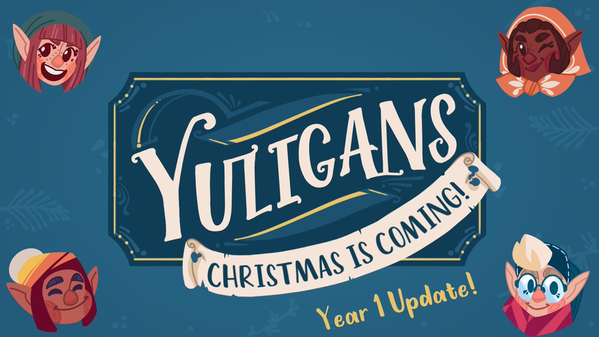 TWoFDevs's tweet photo. 🎄The Holiday Season is upon us once again🎄

🎊We're celebrating another year of #Yuligans with the release of the Year 1 Update! Full of new stories and epilogues, it's out now on Steam and Mobile!🎊
#Christmas2021 #indiedev 

https://t.co/VNdSMeeJEB https://t.co/vF82oKkdXX