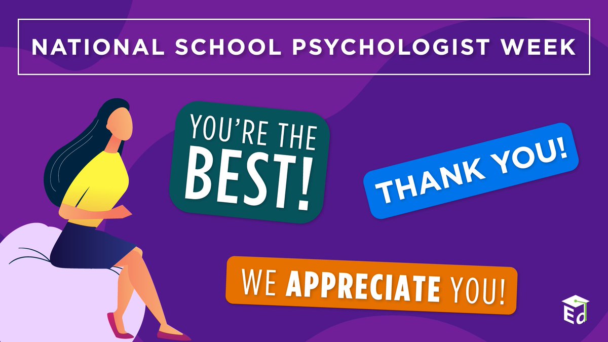 Students thrive when they receive the mental &amp; behavioral health support they need. But educators can't do this work alone. 

Thank you to school psychologists across the country for all you do to support our nation’s students, families, &amp; educators.