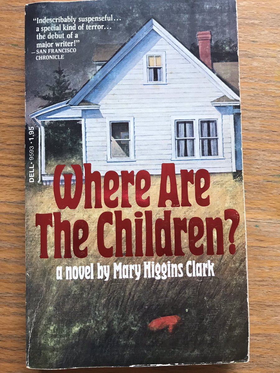 Where are the Children? The book that started Mary Higgins Clark’s phenomenal mystery and suspense writing career.
#abookaday #bookaddict #coverart #bookcover #BookTwitter #MaryHigginsClark