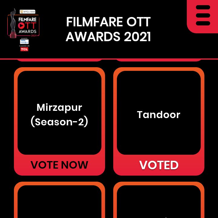 #Tandoor has been nominated as the Best Series at Filmfare OTT Awards. Rashamians go and vote for it! @niveditabasu @TheRashamiDesai #MyGlammFilmfareOTTAwards