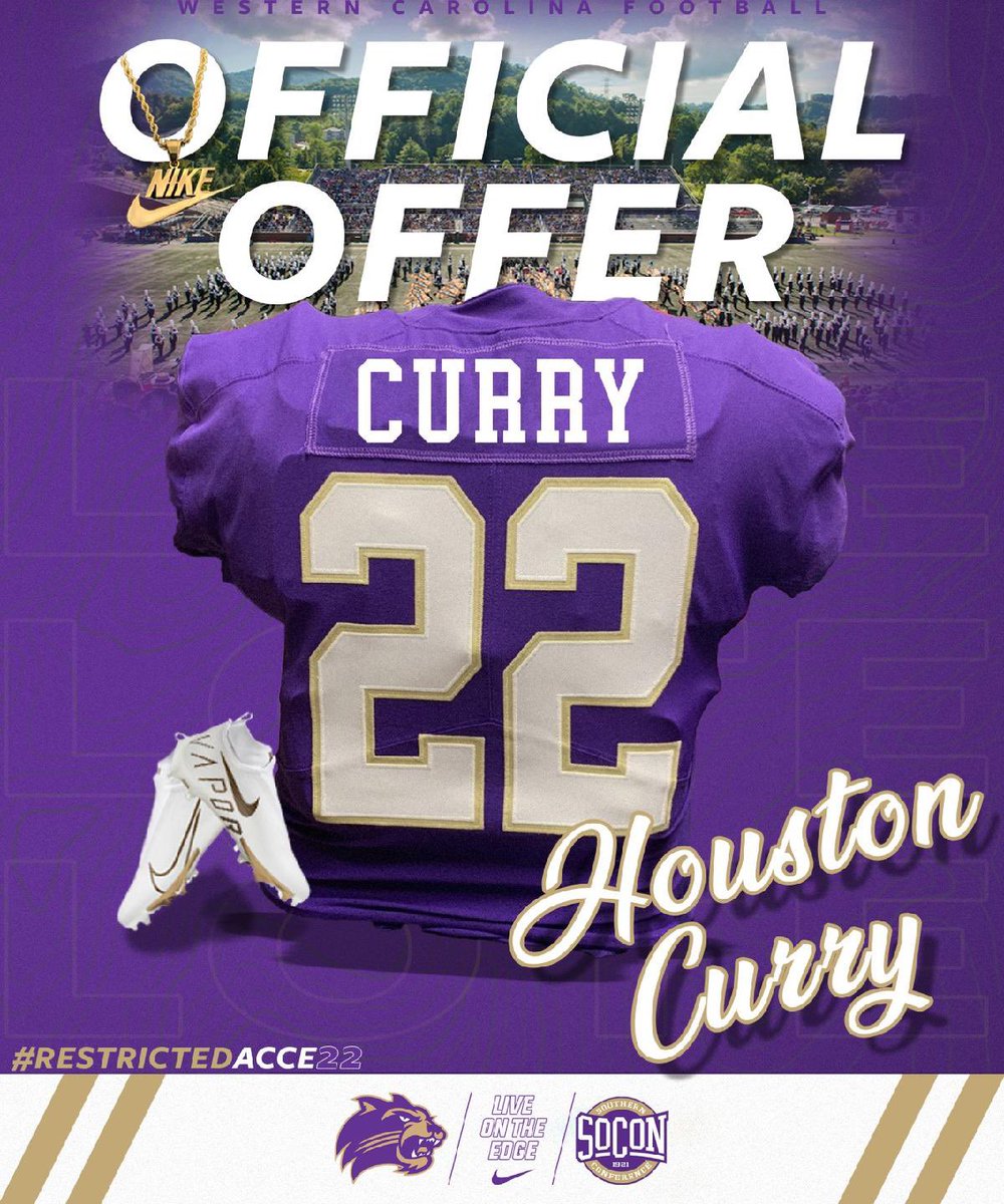 After a great conversation I’m blessed to receive an offer from Western Carolina!!! <a href="/Jcoop50/">Jon Cooper</a> <a href="/CoachThomas_59/">Dennis Thomas</a> <a href="/Kb1Raw/">Coach Kade Bell</a> <a href="/CoachWellsWCU/">Rylan Wells</a> <a href="/train0187/">TRAINBUILT PERFORMANCE</a> <a href="/MrCoachFrate/">Anthony Frate</a> <a href="/CoachSullivanF3/">Jada Sullivan</a> <a href="/LeighJudy/">Coach Judy</a> <a href="/CoachPerdomo/">Chris Perdomo</a> <a href="/FB_RecruitHHS/">Recruit Hillcrest FB</a>