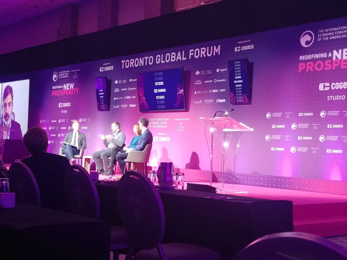 Pleased to be participating in the Toronto Global forum. #TGF Insightful discussions on crypto currency- another bubble or the  future of finance? Great to see people attending in person <a href="/AmericasForum/">International Economic Forum of the Americas</a> <a href="/capnetinc/">Capstone Networks</a> <a href="/ravinayakone/">Ravi 🇨🇦🇺🇸</a> #womeninbusiness