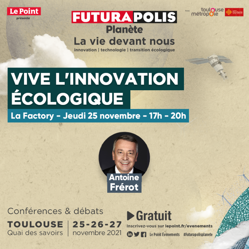 LePointEvents's tweet photo. Après 2 ans de crise il est temps d'inventer le futur! RDV à la #Factory #FuturapolisPlanète le 25/11. Soirée dédiée aux entreprises &amp; à l'#eco. Quel monde d'après ? Comment composer avec l'inattendu? @FaureDominique @NadiaPellefigue @KatayounePanahi @serge_sassus @sylvain_vidal