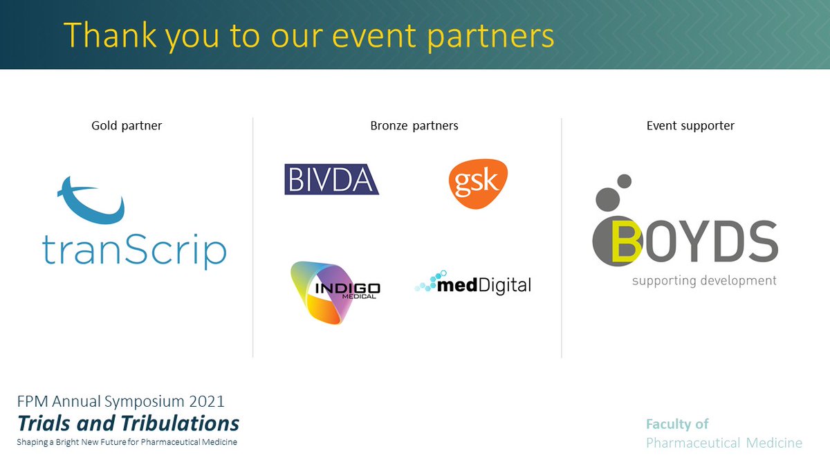 Faculty of Pharmaceutical Medicine tweet media