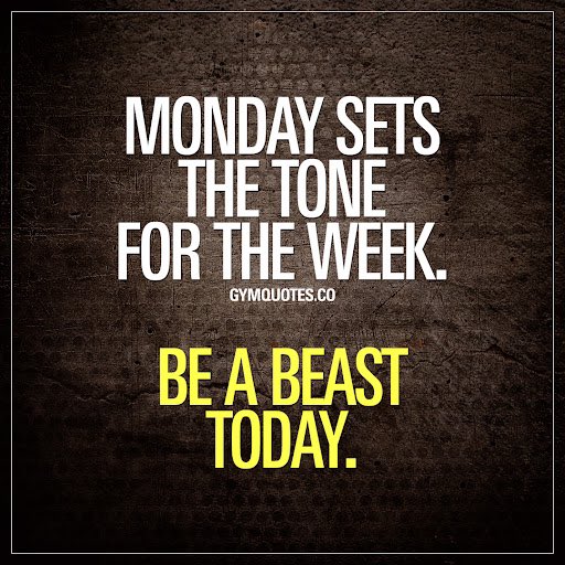 AMGirven's tweet photo. New Week! Control the controllable!! #outworkyourtalent #secondtonone https://t.co/nWoNBRdQTZ
