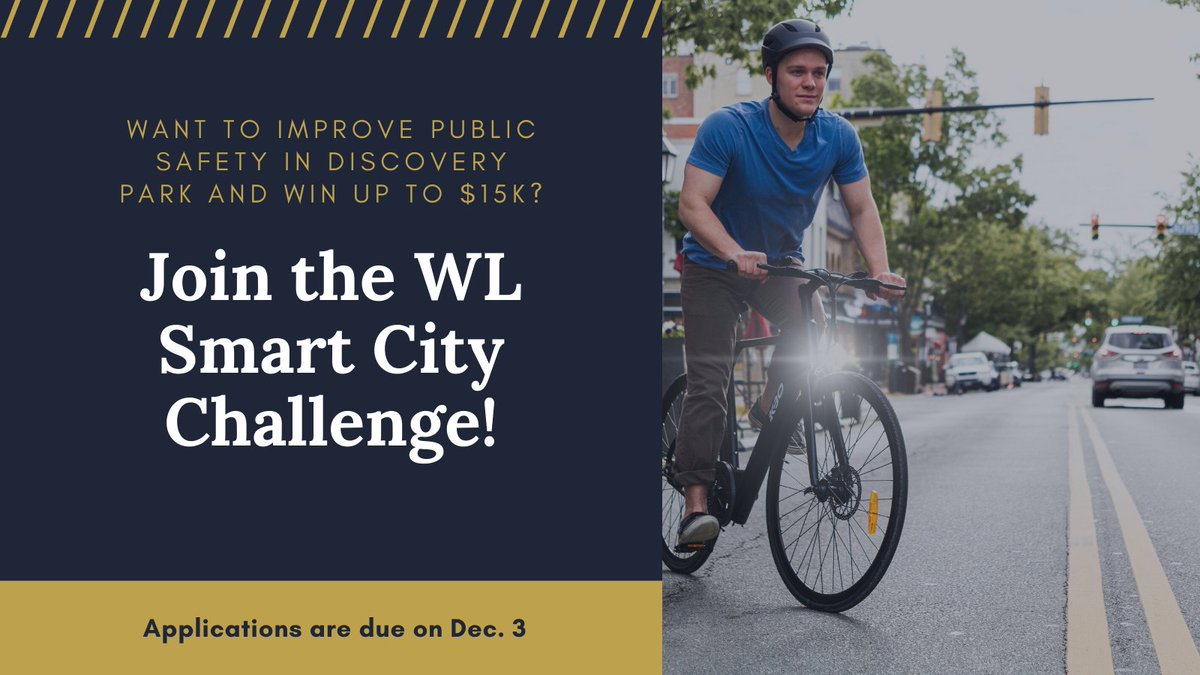 The West Lafayette #SmartCity Challenge offers a chance to win up to $15,000 and to help improve #PublicSafety for road users through the use of #IoT and #5G. Due 12/3-Learn more & apply: bit.ly/wlsmartcitycha… #WLSmartCityChallenge @PurdueResFound @indiana5gzone