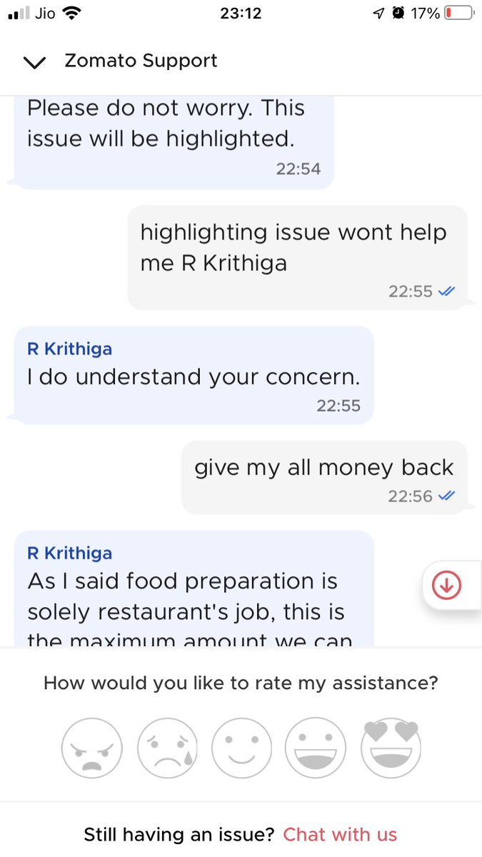 abhaysaraf's tweet photo. @zomatocare It takes 30m to order, 30-40m wait for the delivery and around an hour time to get the resolution for your own money.  (Zomato chat initiated around 10:30PM) 🙏🏻

@zomatocare I guess this got resolved, thanks for your concern. https://t.co/fhFWXkF6Mh