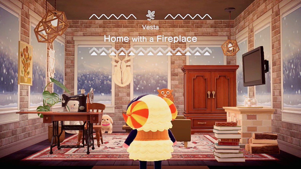sleepycait's tweet photo. 🍂🧺🕯 #acnh https://t.co/WFJlZeB3RY