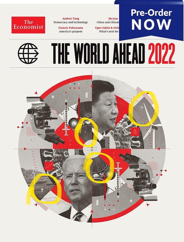 The Economist magazine depicting #Cardano, #Ethereum, #Bitcoin &amp; #Litecoin logos on the cover.

🤯🚀