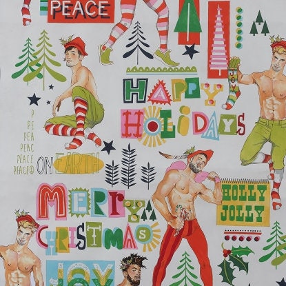 Excited to share the latest addition to my #pinkhippoquilts etsy shop: Alexander Henry Christmas Time Santa's Helpers on white - Christmas - elves - pin-up Fabric - sold by the 1/2 yard - Santa's Helpers-8903A etsy.me/3CYWRYv #green #christmas #pin-ups #cotton