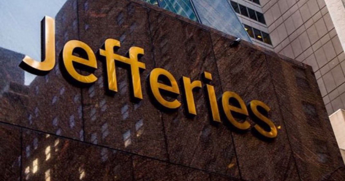 danheld's tweet photo. Jeffries, a $450B asset manager, has sold a portion of its gold allocation to purchase #Bitcoin.

Eventually every asset manager in the world will do this.

Buckle up. 🚀 https://t.co/KO39nicA7W
