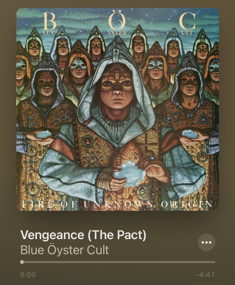 egztWgy3baqS22i's tweet photo. Love 2:50〜😎
Intensive and artistic.
Epic. Masterpiece!
#BlueÖysterCult
#FireofUnknownOrigin
#呪われた炎
#VengeanceThePact
https://t.co/XCKVt3U5GR https://t.co/nZQubYYLau
