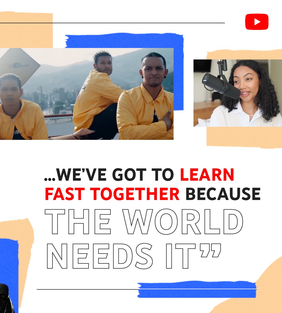 YTforBusiness's tweet photo. Gen Z expect brands to take brave stands on the issues they care about.
@DanielleTiedt explains how marketers can help drive social change →
https://t.co/ryymTeEywR
#YouTubeMulticultural https://t.co/1Q1u2uLBCL