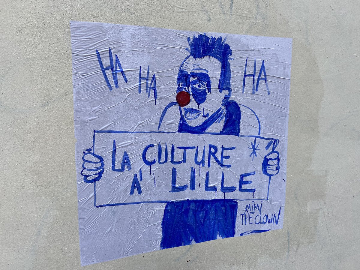 pravda59700's tweet photo. Un certain regard sur la culture à #Lille avec #mimitheclown https://t.co/P6rjKD2EA8