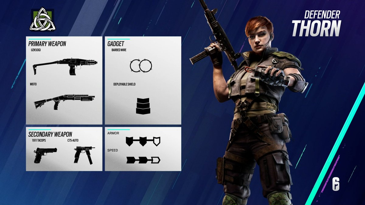 🌟 Voici l'arsenal complet de Thorn. 

Vous la voyez la nouvelle arme 👀