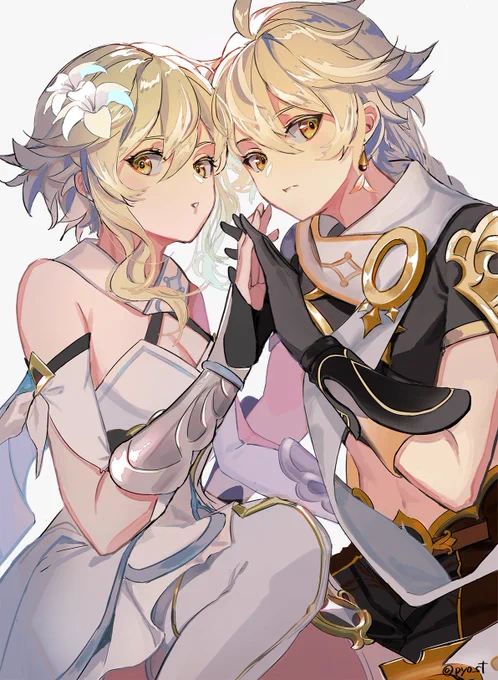 双子ちゃん #原神 