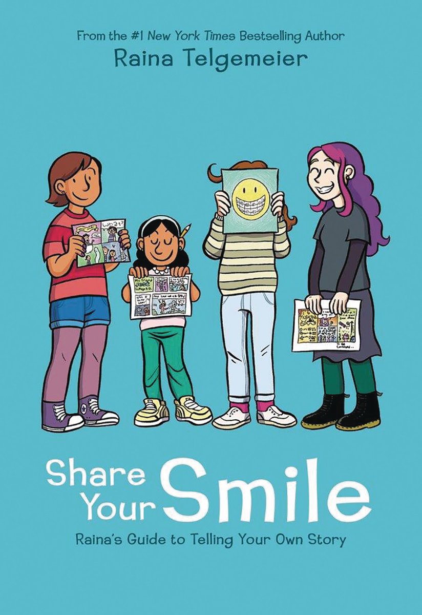 Give kids the gift of learning how to make their own comics from one of the best this Christmas with

SHARE YOUR SMILE: RAINA'S GUIDE TO TELLING YOUR OWN STORY!

By @goraina @SeaEileen #PhilFalco #StephanieYue @Gurihiru @bradenlamb #JohnGreen #JennyStaley

stores.comichub.com/big_bang_comic…