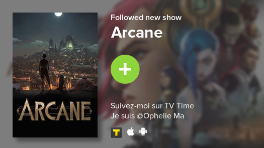 ophelitchy's tweet photo. Je viens d'ajouter Arcane à ma bibliothèque ! #tvtime https://t.co/aotzkYMfim https://t.co/l63D1b25sZ