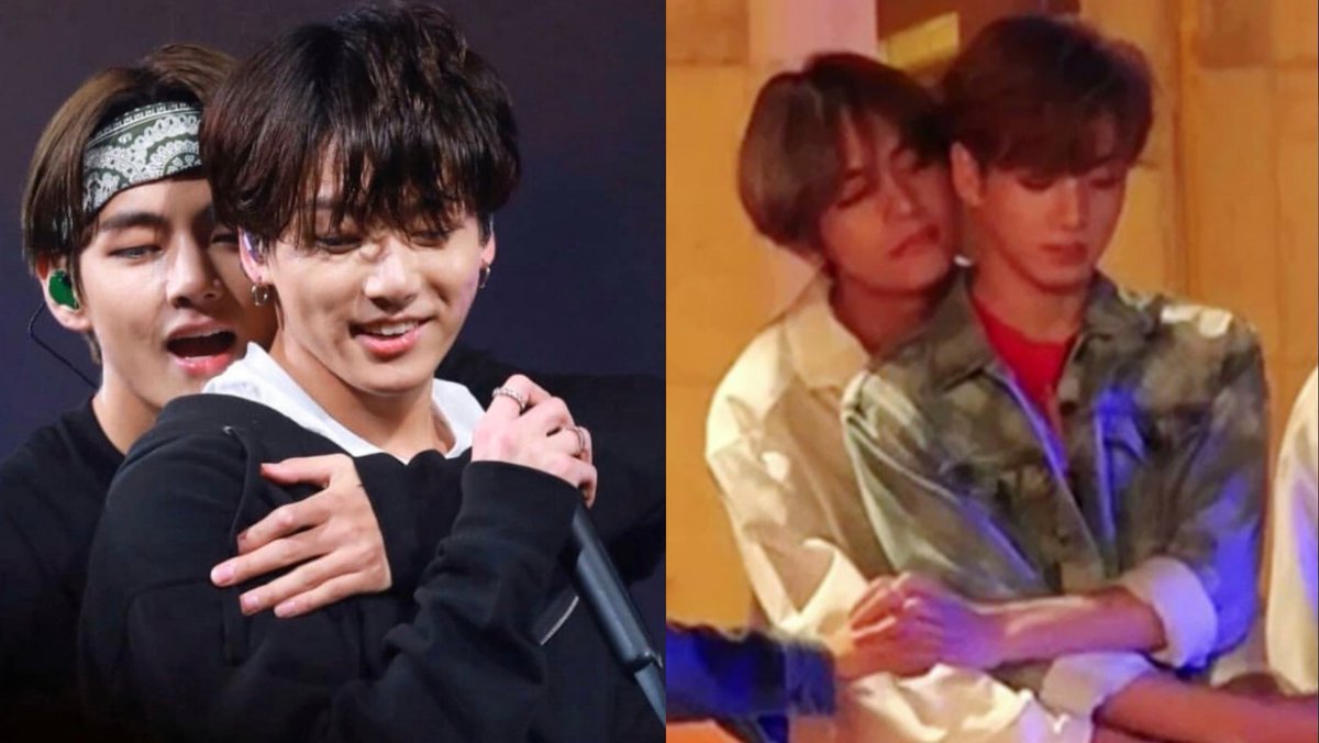 Vkookdoitwith4's tweet photo. .. #taekook 
♡                 ♡
   Back Hug https://t.co/cyuxsR2uup
