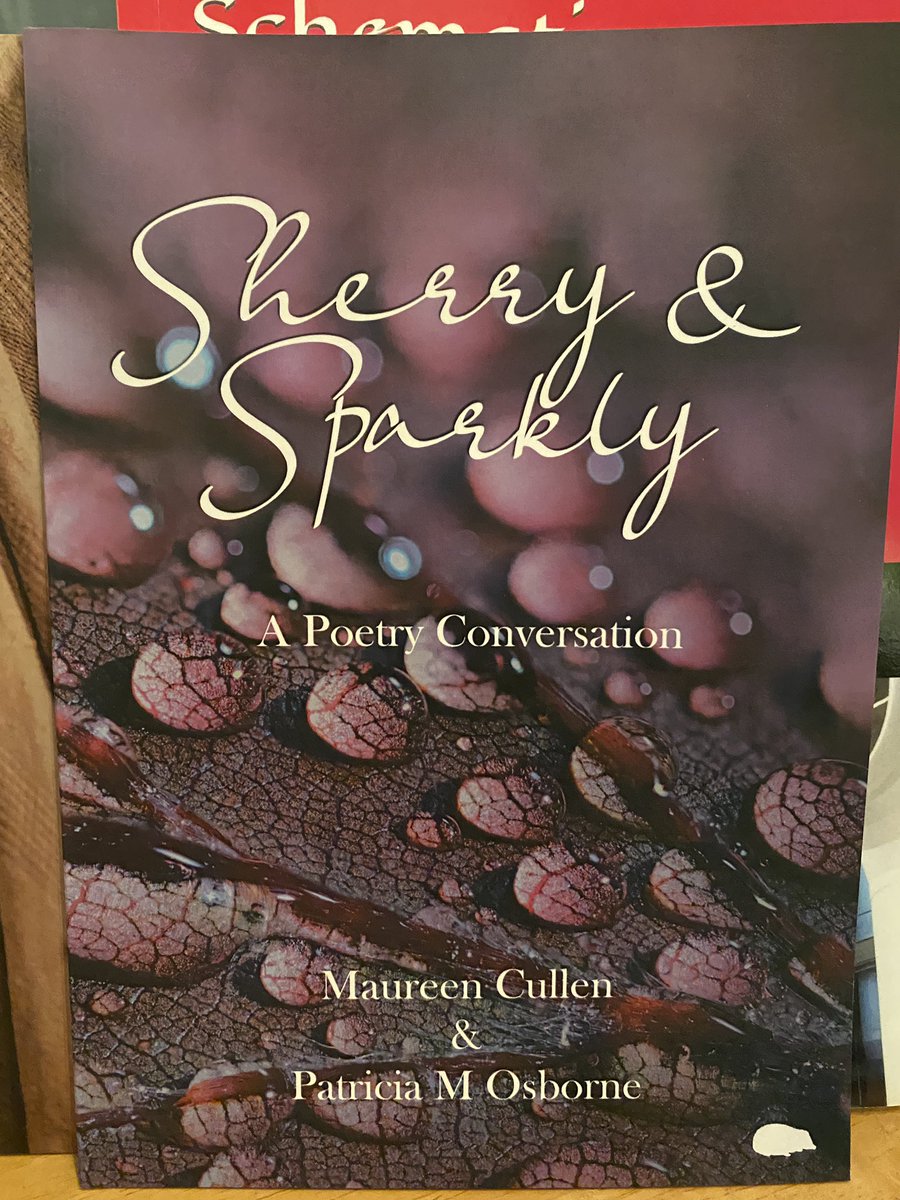 EatTheStorms's tweet photo. Today’s final close-up of the feast of poetry that flooded Lusk this morning comes from #poetry #podcast beloved returning guest @PMOsborneWriter and her #poetry conversation pamphlet with #MaureenCullen & also from @hedgehogpoetry @iudinwrites and #StephenBone https://t.co/rlENMcQTM1