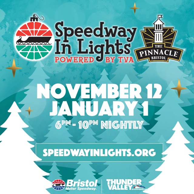 This Friday!!  The Pinnacle Speedway In Lights & the Tri-Cities Airport Ice Rink OPEN!

SIL Info: https://t.co/jVRxrWEOcC

Ice Rink Calendar: https://t.co/HaSJUCWaKn

#ItsBristolBaby #SIL https://t.co/0RC8WHFQ74